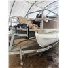Image 27 : One Owner- 2011 Angler 220 22' Double Pontoon Boat c/w 115 Mercury, Trolling motor, elec. anchor, Fi