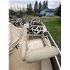 Image 9 : One Owner- 2011 Angler 220 22' Double Pontoon Boat c/w 115 Mercury, Trolling motor, elec. anchor, Fi
