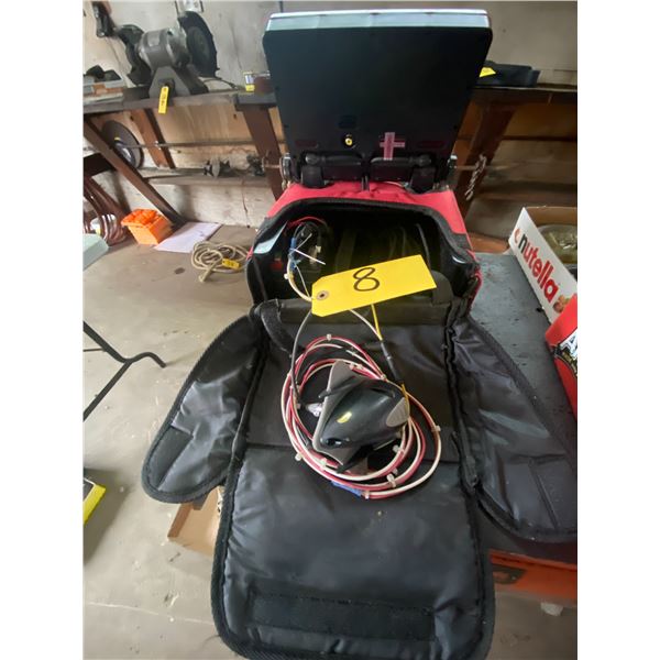 Marcum fish finder camera. Works up to 100 ft deep. Excellent condition.