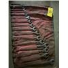 Image 1 : Set of combination wrenches. Open and box end. 1/4"- 1 1/4" .