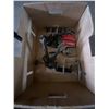 Image 1 : Box of fuel line pliers, windshield pliers, crank shaft pullers etc.