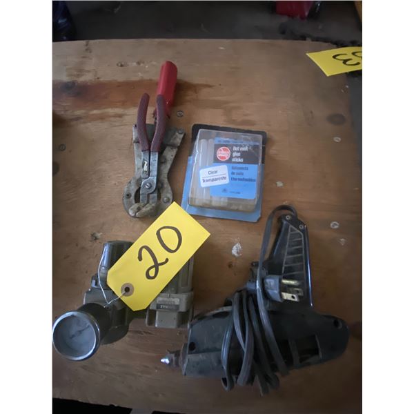 Selection of pipe cutters, regulators, spark plug tools, air compressor tools etc.
