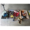 Image 1 : 4 boxes of misc. flares Inc., trailer lights, balls, plug ins etc.