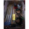 Image 1 : Box including fan blade tools, compressor rings, remote starter , metal cutters and rear distributor