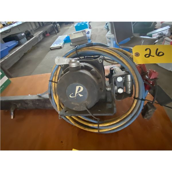 Runva 4.5X winch. Portable 12V, front or back receiver. Runs off battery.