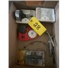 Image 1 : Box of misc. tools. Sneaky Pete, speedometer tester, antifreeze tester etc.