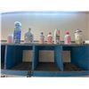 Image 1 : Misc. shop supplies, starting fluid, stapler, puncture seal repair etc. Contents of the top of shelf