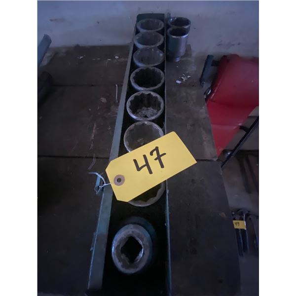 3/4" drive socket set.