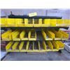 Image 3 : Yellow bins of washers, nuts, bolts, etc.