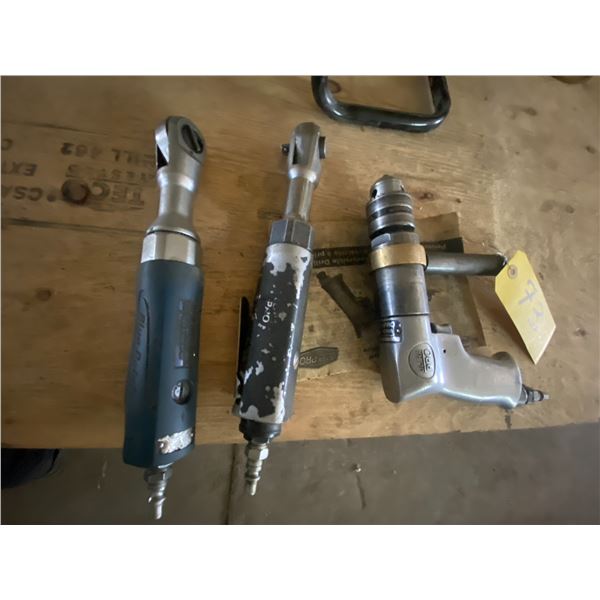 Bluepoint 3/8" air ratchets & air chisel