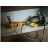 Image 1 : Angle grinder and 6" skill saw.