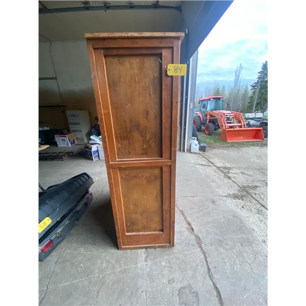 Approx 100 year old wardrobe . Good condition c/w bottom drawers.