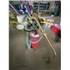 Image 6 : Cutting torch w/ tanks on cart. Works well.
