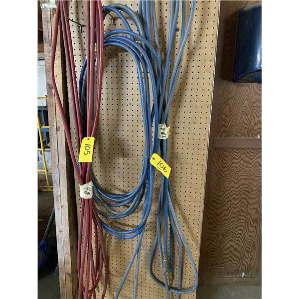 2 blue air hoses. Good condition.