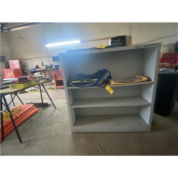 Metal shelf unit ( contents not included)