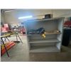 Image 1 : Metal shelf unit ( contents not included)