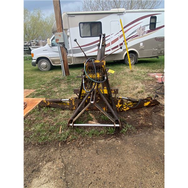 Backhoe attachment made for 3pt hitch tractor. Working order.