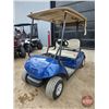 Image 1 : Golf Cart : 2012 Yamaha Drive G29 (Blue) VIN: JW9-101160 (Electric)