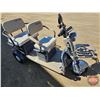 Image 4 : SDLANCH 2026 Mini Electric Golf Cart : IRGC40 (Purple) (3-Wheel)