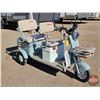 Image 3 : SDLANCH 2026 Mini Electric Golf Cart : IRGC40 (Green) (3-Wheel)