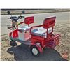 Image 4 : SDLANCH 2026 Mini Electric Golf Cart : IRGC40 (Red) (3-Wheel)