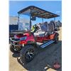 Image 1 : SDLANCH 2026 Electric 6-Seater Golf Cart (Red) : SDLC100