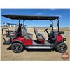 Image 4 : SDLANCH 2026 Electric 6-Seater Golf Cart (Red) : SDLC100