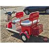 Image 7 : SDLANCH 2026 Mini Electric Golf Cart : IRGC40 (Red) (3-Wheel)