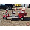 Image 8 : SDLANCH 2026 Mini Electric Golf Cart : IRGC40 (Red) (3-Wheel)