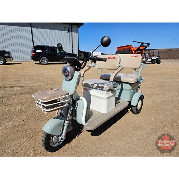 SDLANCH 2026 Mini Electric Golf Cart : IRGC40 (Green) (3-Wheel)