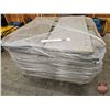 Image 1 : Pallet Lot: Metal Shelves (Approx 50+) (Each Measures: 48" x 18")