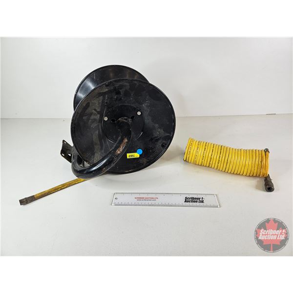 Rapid-Reel Air Hose Reel & Nylon Recoil Air Hose (200PSI)