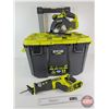 Image 1 : Ryobi Tool Trio : Reciprocating Saw, Circular Saw & Wheeled Tool Box