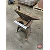 Image 1 : Vulcan 110lb Anvil w/Stand & Hot Cut Hardy Tool
