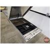 Image 6 : DELTA Champion Aluminum Checker Plate Truck Tool Box w/Keys