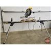 Image 1 : DEWALT 12" Model DW705 Compound Miter Saw w/DEWALT Heavy Duty Miter Stand