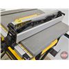 Image 6 : DEWALT Model DWE7480 Jobsite Table Saw w/Foldable Stand