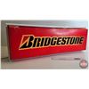 Image 7 : Vintage BRIDGESTONE Light Up Double Side Advertising Sign