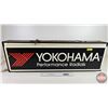 Image 3 : Vintage YOKOHAME Light Up Double Side Advertising Sign