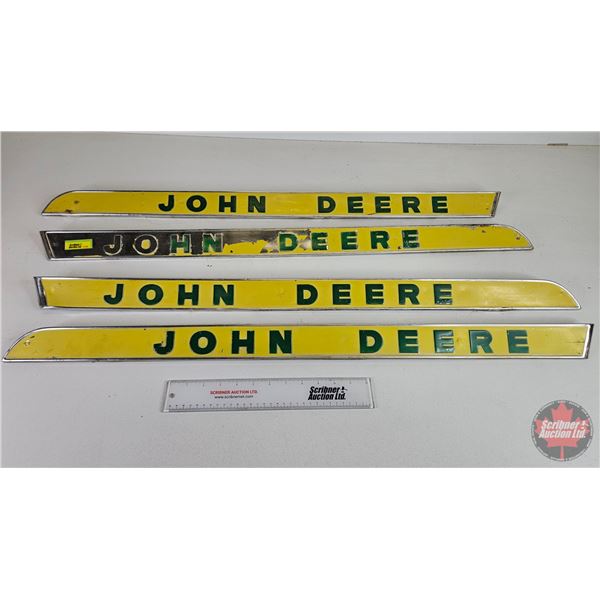 Vintage John Deere Embossed Molding Emblems (4)