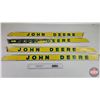 Image 1 : Vintage John Deere Embossed Molding Emblems (4)