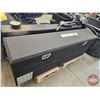 Image 2 : Aluminum Checker Plate Tool Box Slip Tank w/Electric 12V Pump & Nozzle