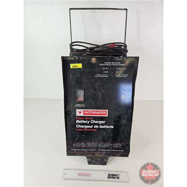 Motomaster Engine Starter/Battery Charger