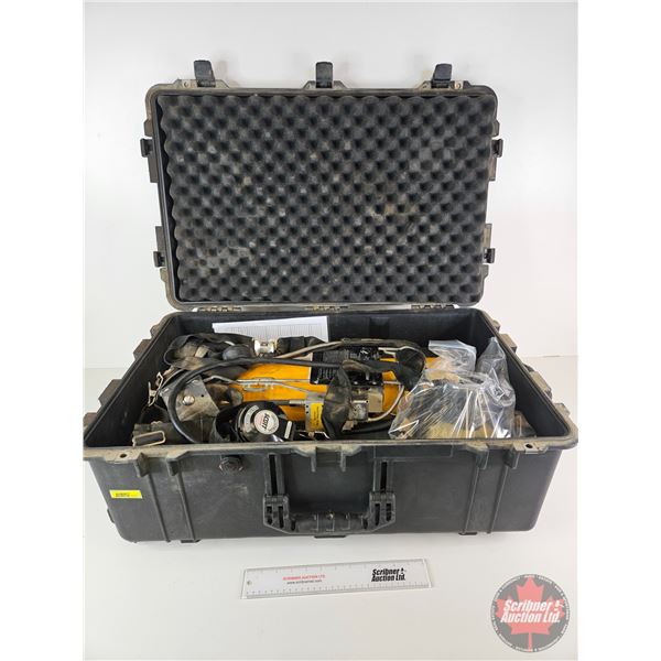 Scott Industrial Self-Contained Breathing Apparatus (2216 PSI) (Empty) c/w Pelican 1650 Case