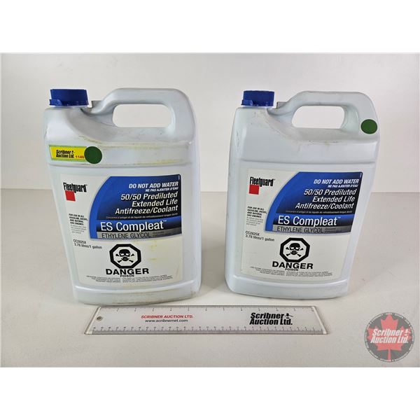 Anti-Freeze/Coolant (2 Jugs) : Fleetguard 50/50 Prediluted Extended Life (1 Gallon Jugs)