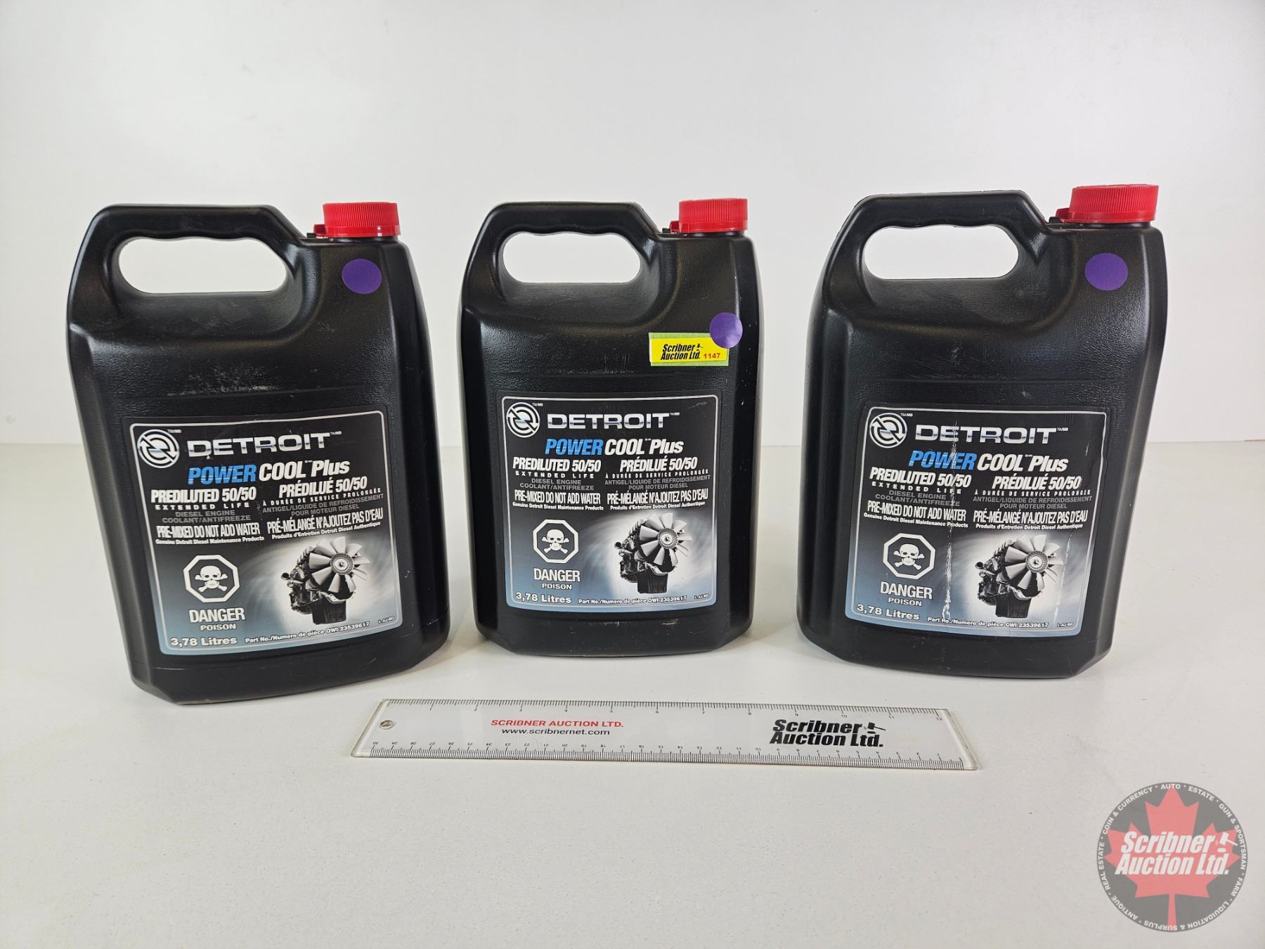 Power Cool Plus Anti-Freeze/Coolant (3 Jugs) : Detroit Power Cool Plus Prediluted 50/50 ...
