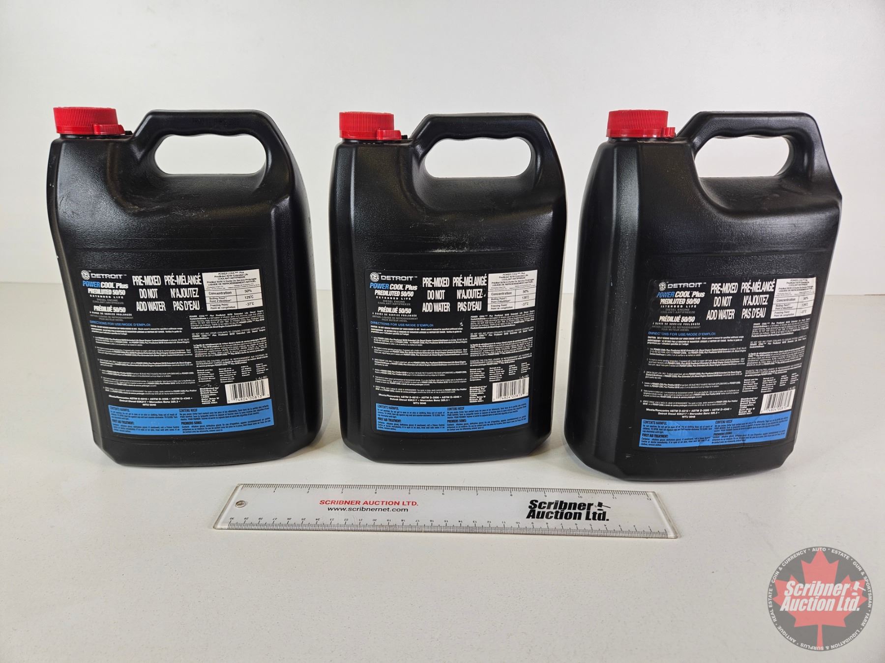 Power Cool Plus Anti-Freeze/Coolant (3 Jugs) : Detroit Power Cool Plus Prediluted 50/50 ...