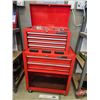 Image 2 : Waterloo Shop Series Two Piece Rolling Tool Box w/Contents