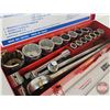 Image 2 : JET 3/4" Drive SAE Socket Set w/Case