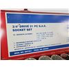 Image 4 : JET 3/4" Drive SAE Socket Set w/Case